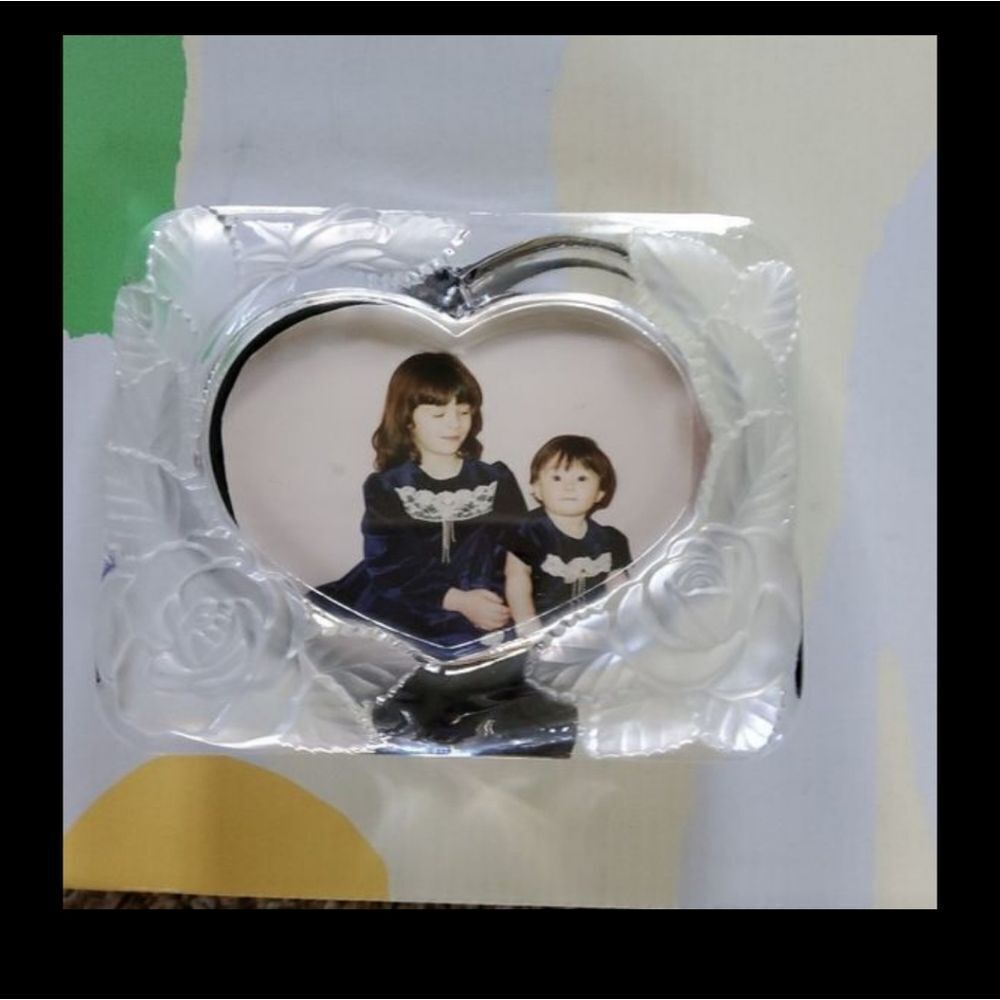 ɗ Home Beautiful Original Design Crystal rose heart frame, Japan   GY